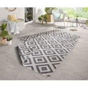 Binnen & Buiten Omkeerbaar vloerkleed - Malta Grijs/Crème - 200 X 290 ...