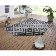 Binnen & Buiten Omkeerbaar vloerkleed - Malta Grijs - 80 X 350 CM