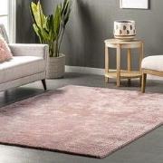 Wasbaar vloerkleed - Solid Roze - 120 X 170 CM