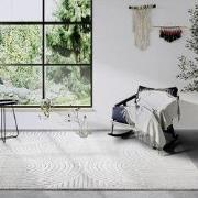 Elle Decoration - Gallery - Hoogpolig vloerkleed - Chappe - Crème Wit ...