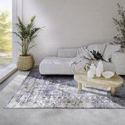 Freundin Home Collection - Asya Laagpolig Vintage vloerkleed - Blauw /...