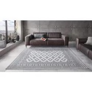 Klassiek vloerkleed - Laagpolig - Buchara - Grijs - 120 X 170 CM