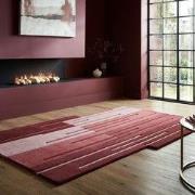 Abstract vloerkleed - Split Omre Rood - 200 x 290 cm