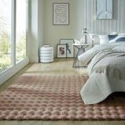 Hoogpolig Vloerkleed - Waffle - Taupe - 180 x 290 cm