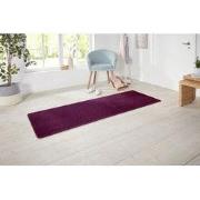Loper Laagpolig Effen Uni Vloerkleed - Nasty - Blackberry - 80x200 cm