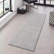 Loper Laagpolig Velours Vloerkleed - Designer Pure - Grijs - 80x400 cm