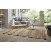 Jute look vloerkleed - Binnen en buitenkleed - Granado - Beige / Bruin...