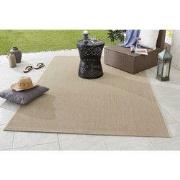 Laagpolig vloerkleed - Binnen en buitenkleed - Match - Beige - 80x200 ...