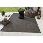 Laagpolig vloerkleed - Binnen en buitenkleed - Match - Antraciet - 160...