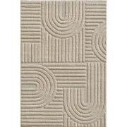 Laagpolig vloerkleed Arte - Japandi Stijl - Beige - 160x230 cm