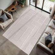 Binnen & Buiten vloerkleed - Zora Stellar Blocks - Creme - 120x170 cm