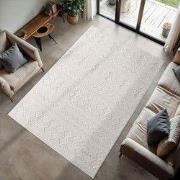 Binnen & Buiten vloerkleed - Zora Tribal Design - Creme - 240x340 cm