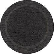 Binnen & Buitenkleed Romile - Kader / Lijstmotief - Antraciet - 80x150...