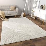 Laagpolig Vloerkleed Lely - Japandi - Creme - 80x150 cm