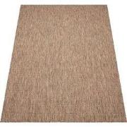 Binnen & Buitenkleed Nacira Laagpolig Vloerkleed - Beige - 160x220 cm