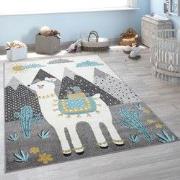 Kinderkamer Vloerkleed - Ninaro - Lama - Multi - 80x150 cm