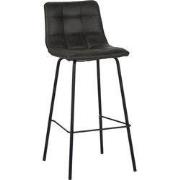 LABEL51 Barkruk Bistro - Antraciet - - Hoog