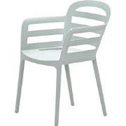 Formello kunststof armstoel - olijf