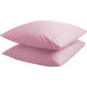 DoubleDry Kussensloop 2 stuks - 100% natuurlijk katoen - 2x 60x70 - ro...