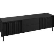 Meubella - TV-Meubel Orvana 2 - Zwart - 174 cm