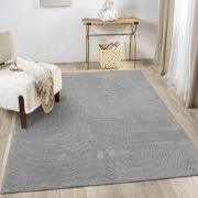 Japandi vloerkleed - Mystic Grooves Grijs - 160 x 230 cm