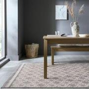 Laagpolig vloerkleed - Graysen - Wasbaar - Grijs - 116x170 cm