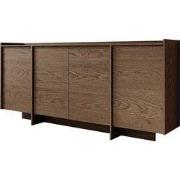 Meubella - Dressoir Jaxon - Donker eiken - 200 cm
