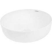 Wastafel 400 x 400 x 135 mm keramiek rond wit