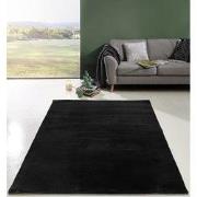 Comfy Vicenza vloerkleed - Zacht Hoogpolig - Zwart - 200 X 290 CM