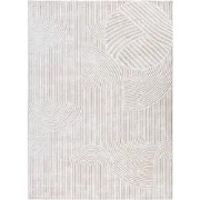 Nara Modern Japandi Stijl vloerkleed - Beige - 200 X 290 CM