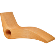 AIROLE - Ligstoel - Lichthout - Rotan