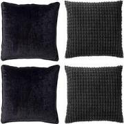 Dutch Decor KUSSENSET - 4-delig - Texture Harmony - 45x45 cm - inclusi...