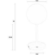 Housecraft Living Hub Oplaadbare Tafellamp Beige