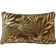 Dutch Decor LONNE - sierkussen 30x50 cm - bladmotief - Military Olive ...