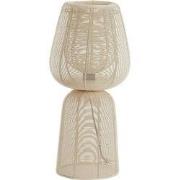 Light & Living - tafellamp - Aboso - beige - metaal - E27 - 1883443
