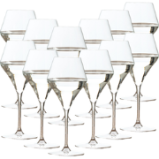 OTIX Wijnglazen - Witte Wijnglazen - Wit Wijnglas - 270ML - Set van 12...