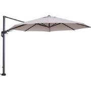 Hawaii parasol - Ø350 cm - carbon black - zand