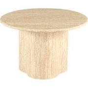 Salontafel Lichtbruin Marmer - Ø60x38cm - Firenze