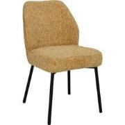 Livingfurn Eetkamerstoel Tess Honey - set van 2