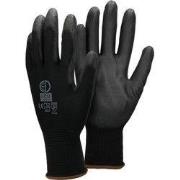 Montagehandschoenen zwart maat 9 / L