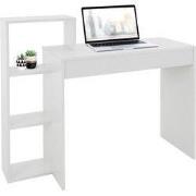 Bureau met legplank 110x72x40 cm wit ML design