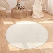 Laagpolig Japandi Vloerkleed Tokyo - Creme - 200x280 cm