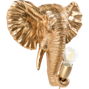 ELEPHANTI - Wandlamp - Goud - Polyresin