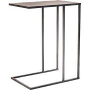 Side Table - Metal - Black - 45x30x60cm