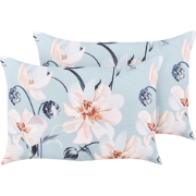 APRICALE - Tuinkussen set van 2 - Lichtblauw - 40 x 60 cm - Polyester