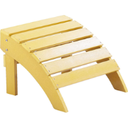 ADIRONDACK  - Voetenbank - Geel - Kunsthout