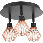 VOLGA - Plafondlamp - Koper - Metaal