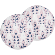 TORRETTA - Sierkussen set van 2 - Crème - 40 cm - Polyester