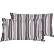 KASTOS  - Tuinkussen set van 2 - Lichtbruin - 40 x 70 cm - Polyester