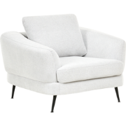 KJAER - Fauteuil - Gebroken wit -  Polyester